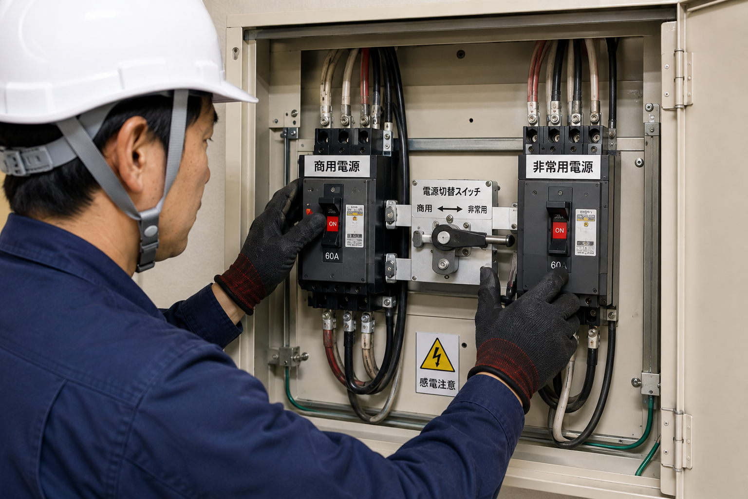 電源切替（100V⇔200V）